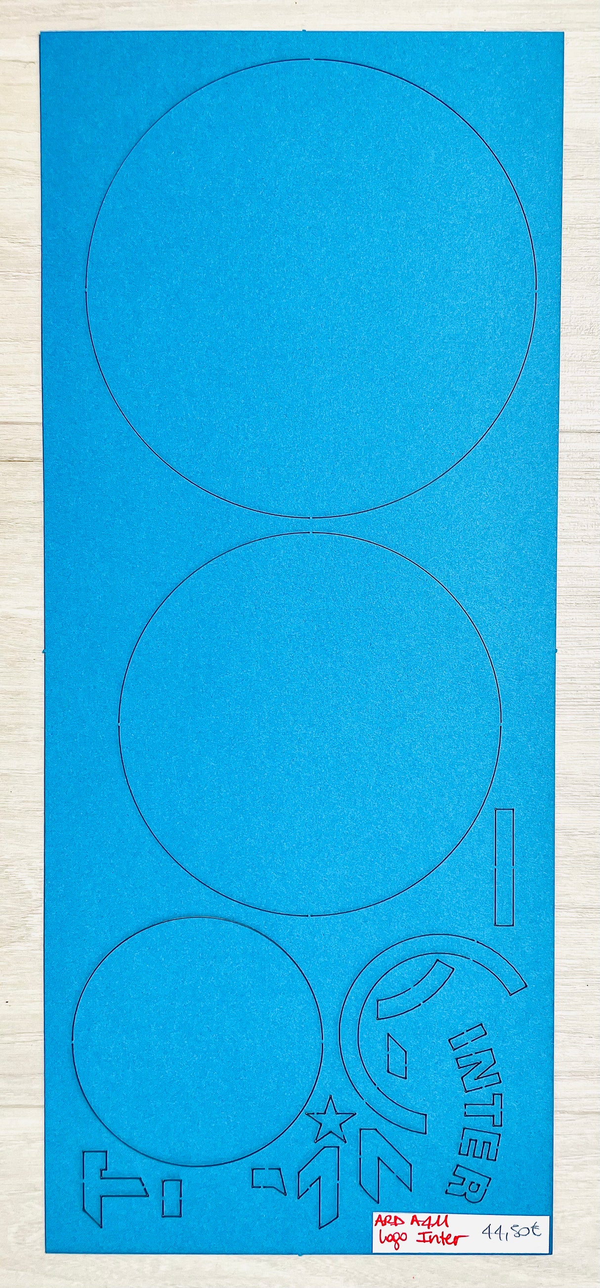 Fustella "Logo inter"