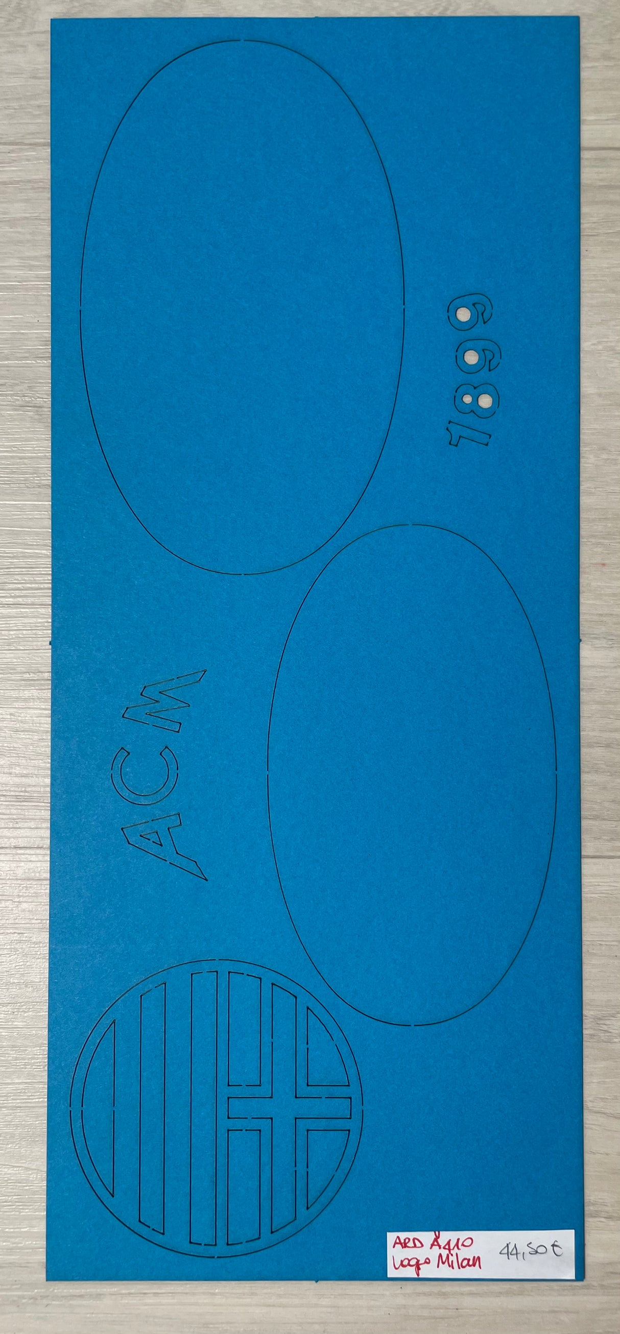 Fustella "Logo Milan"