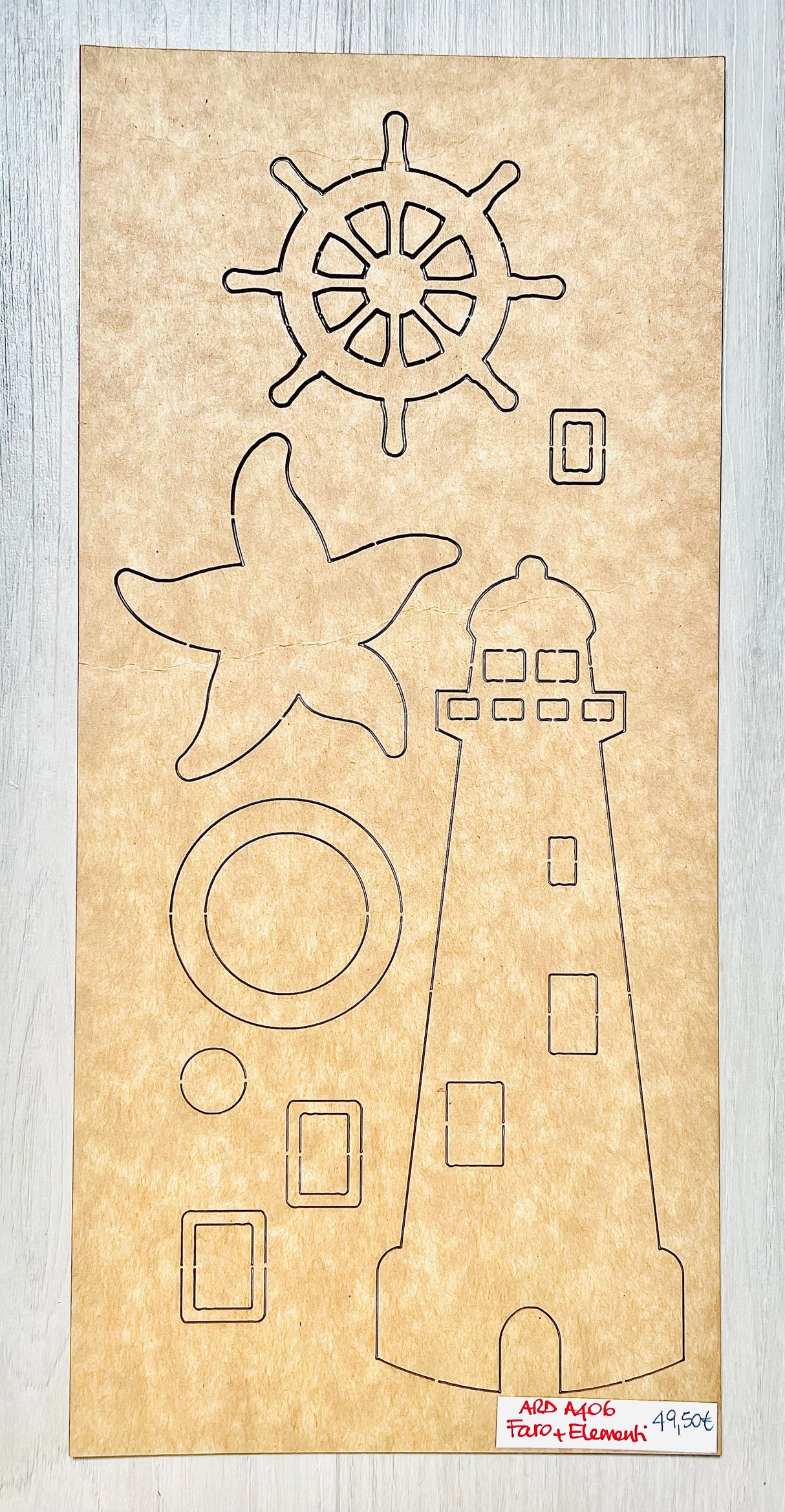 Fustella "Faro + elementi"