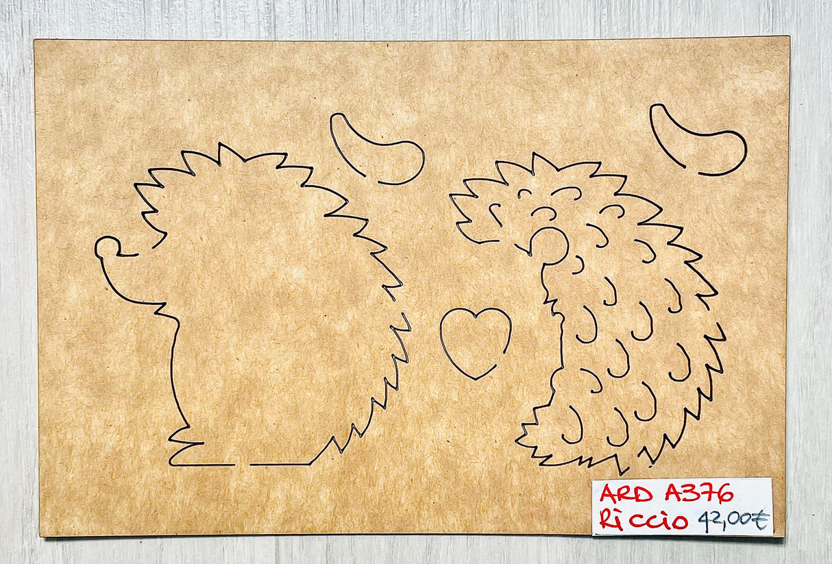 Fustella "Riccio innamorato"