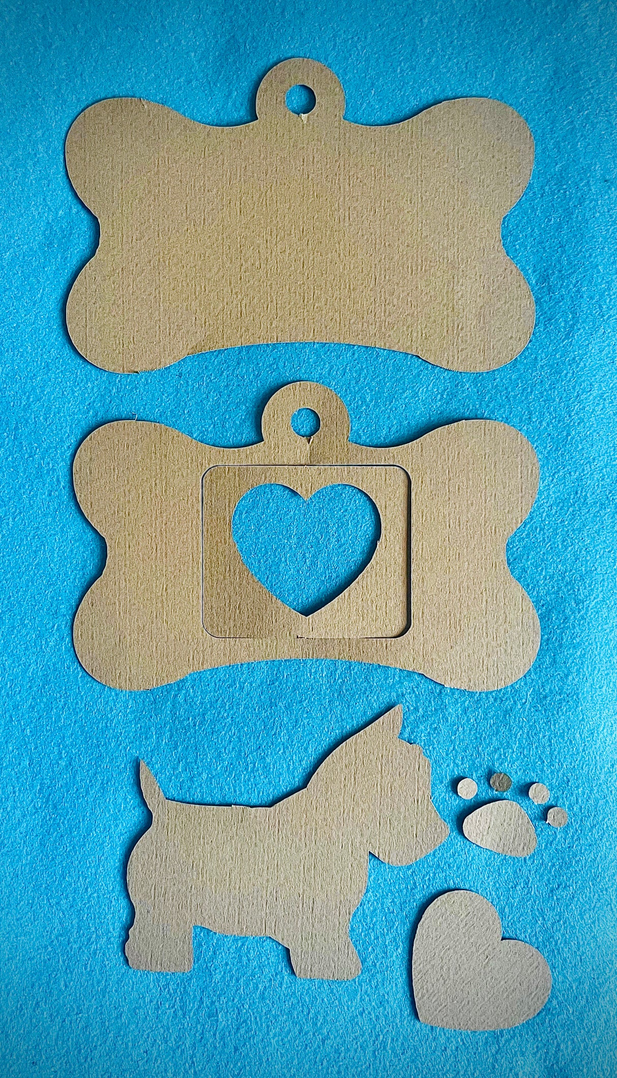 Fustella "Terghetta Cane/porta sacchetti)