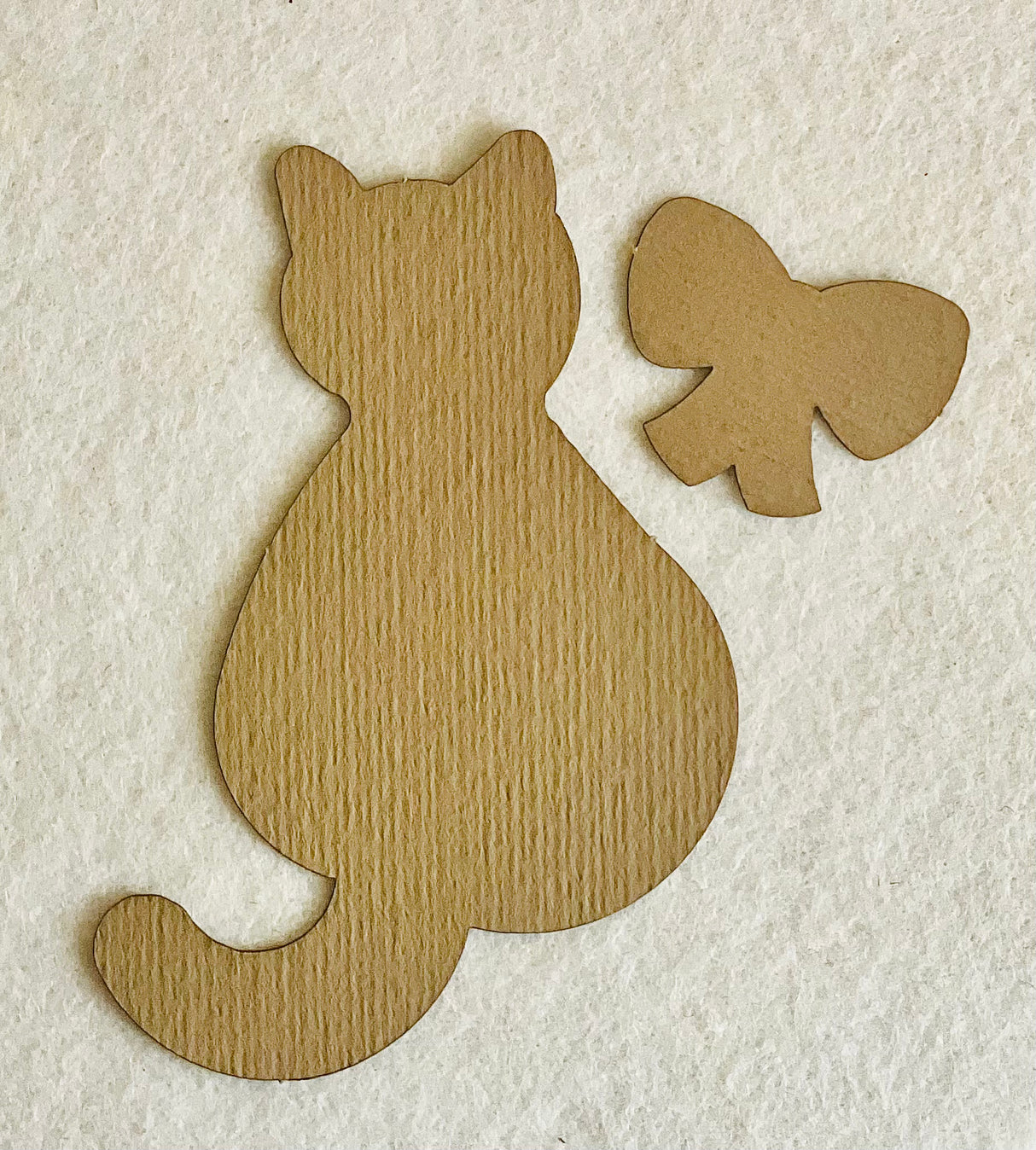 Fustella "Gatto con fiocco"