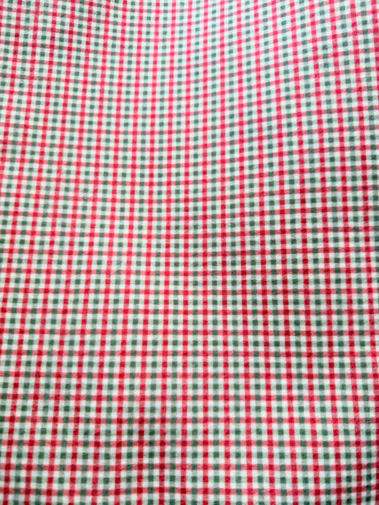 Pannolenci 50x40 cm Quadrettino Rosso/Verde