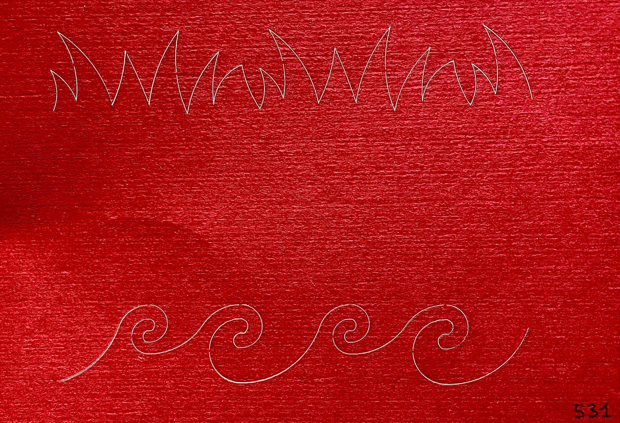 Fustella "Onde e Erba"