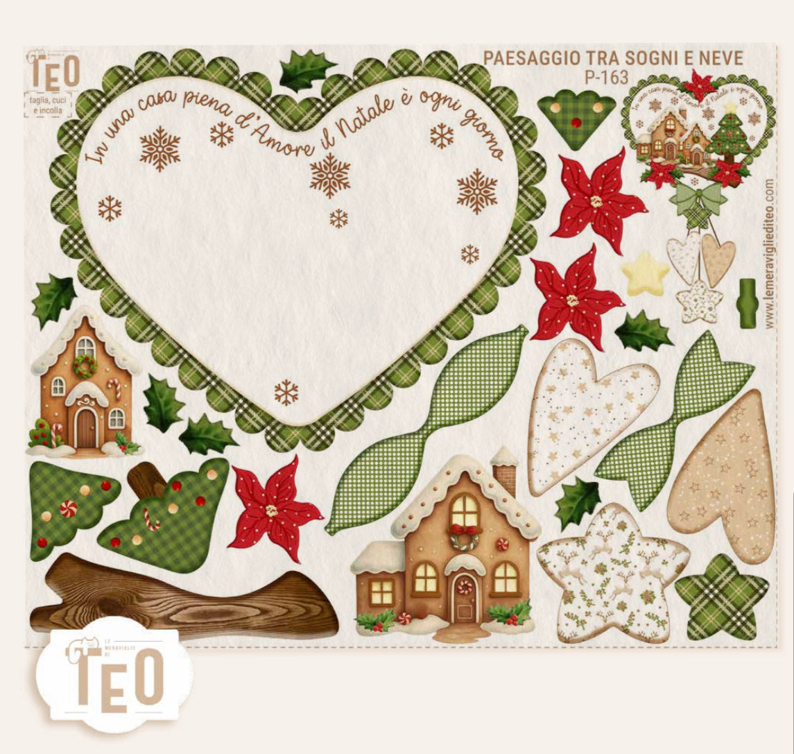 P-163 Paesaggio Tra Sogni e Neve