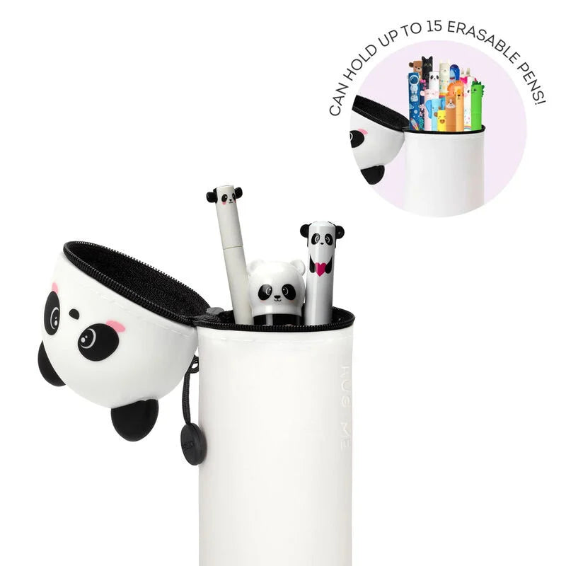 Astuccio 2 in 1 in Morbido Silicone - Kawaii - Panda