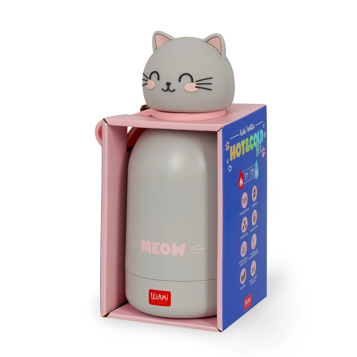 Borraccia Termica per Bambini - Hot&Cold BFF - kitty