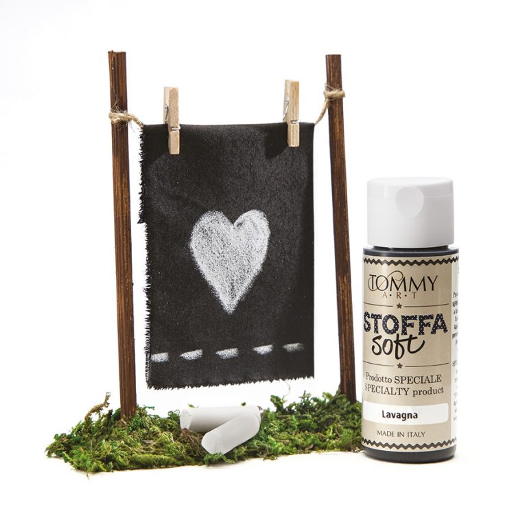 Effetto lavagna per stoffa