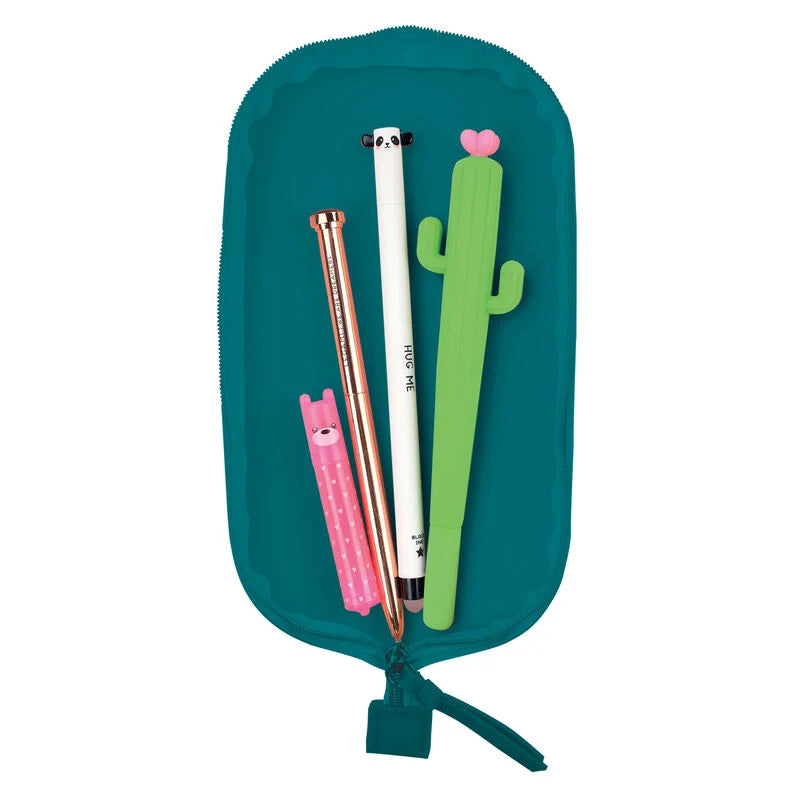 Astuccio in Morbido Silicone - Cute! - Verde Petrolio