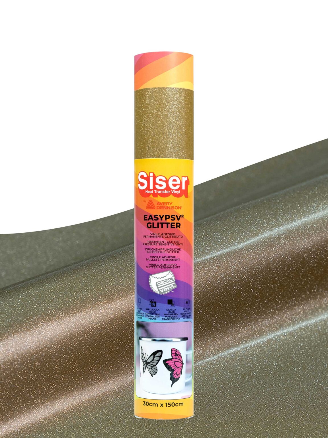 EasyPSV GLITTER • Gold