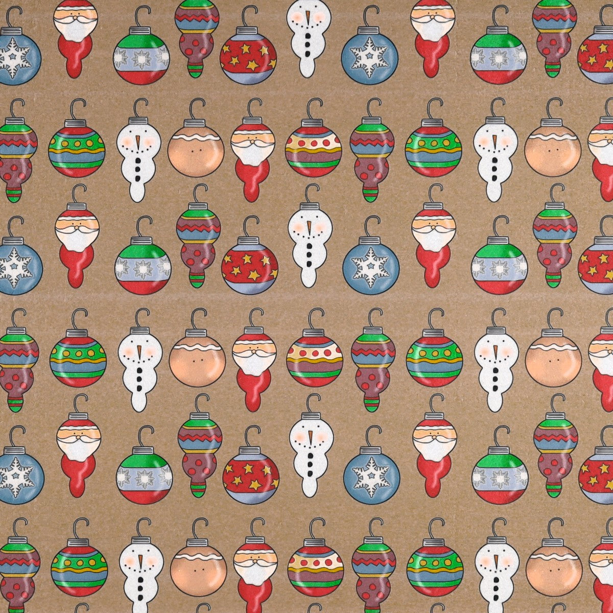 Pannolenci Palline Natalizie Multiforma Beige 50x40 cm