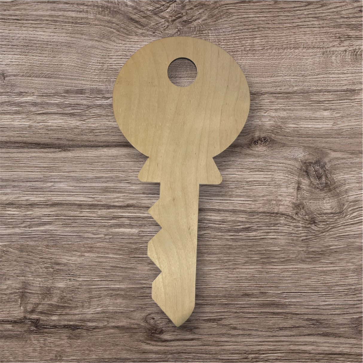 Sagoma legno chiave h.38 cm