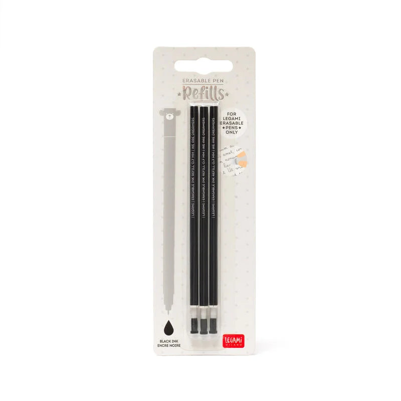 Refill per Penna Gel Cancellabile - Erasable Pen - Nero
