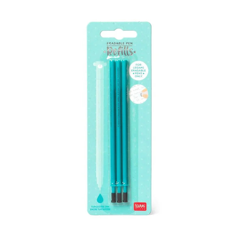 Refill per Penna Gel Cancellabile - Erasable Pen - Turchese
