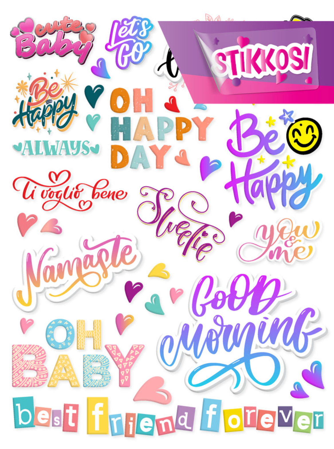 STIKKOSI XL • Pensieri e Parole