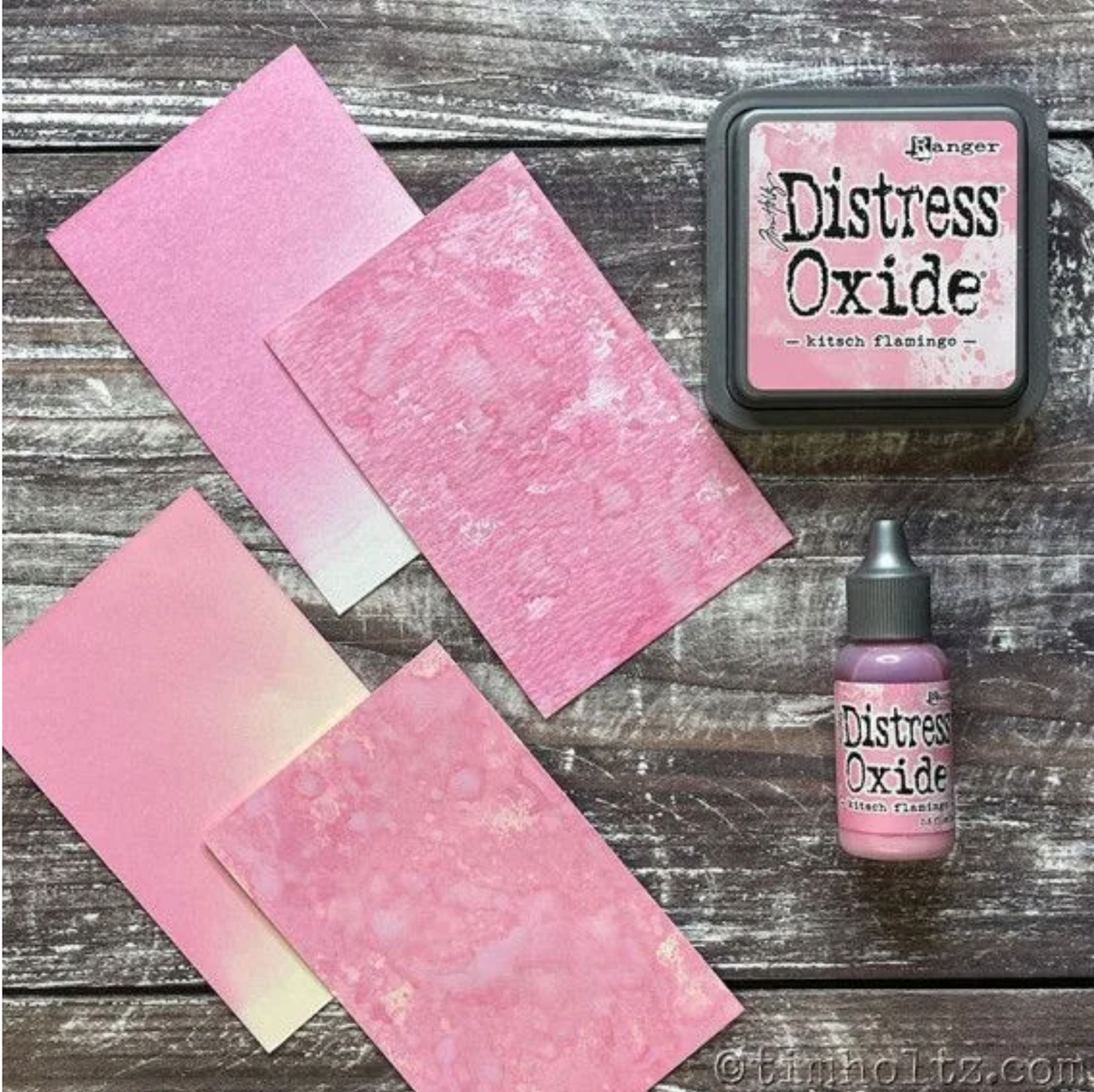 Tim Holtz Distress Oxide Ink Pad Kitsch Flamingo