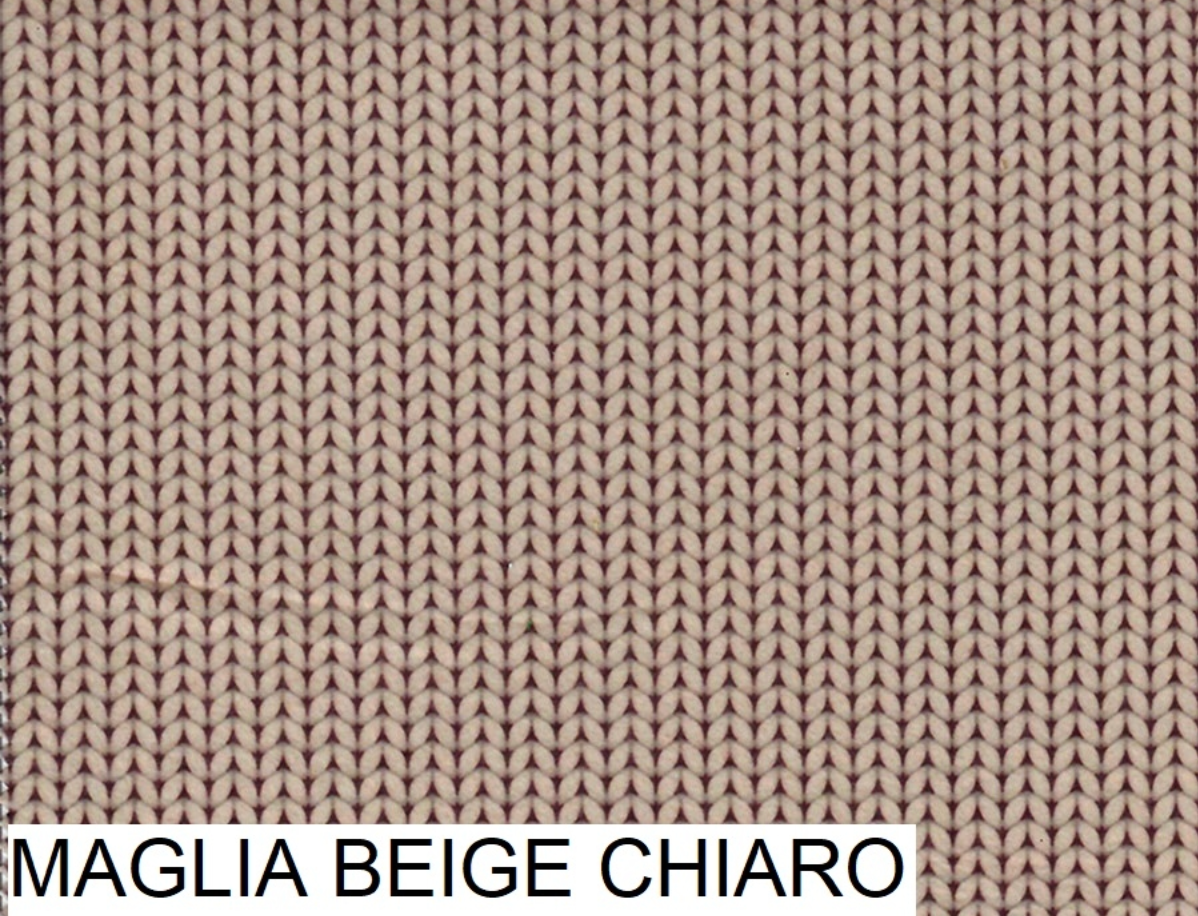 Pannolenci stampa Maglia -BEIGE CHAIRO - 50x45 cm
