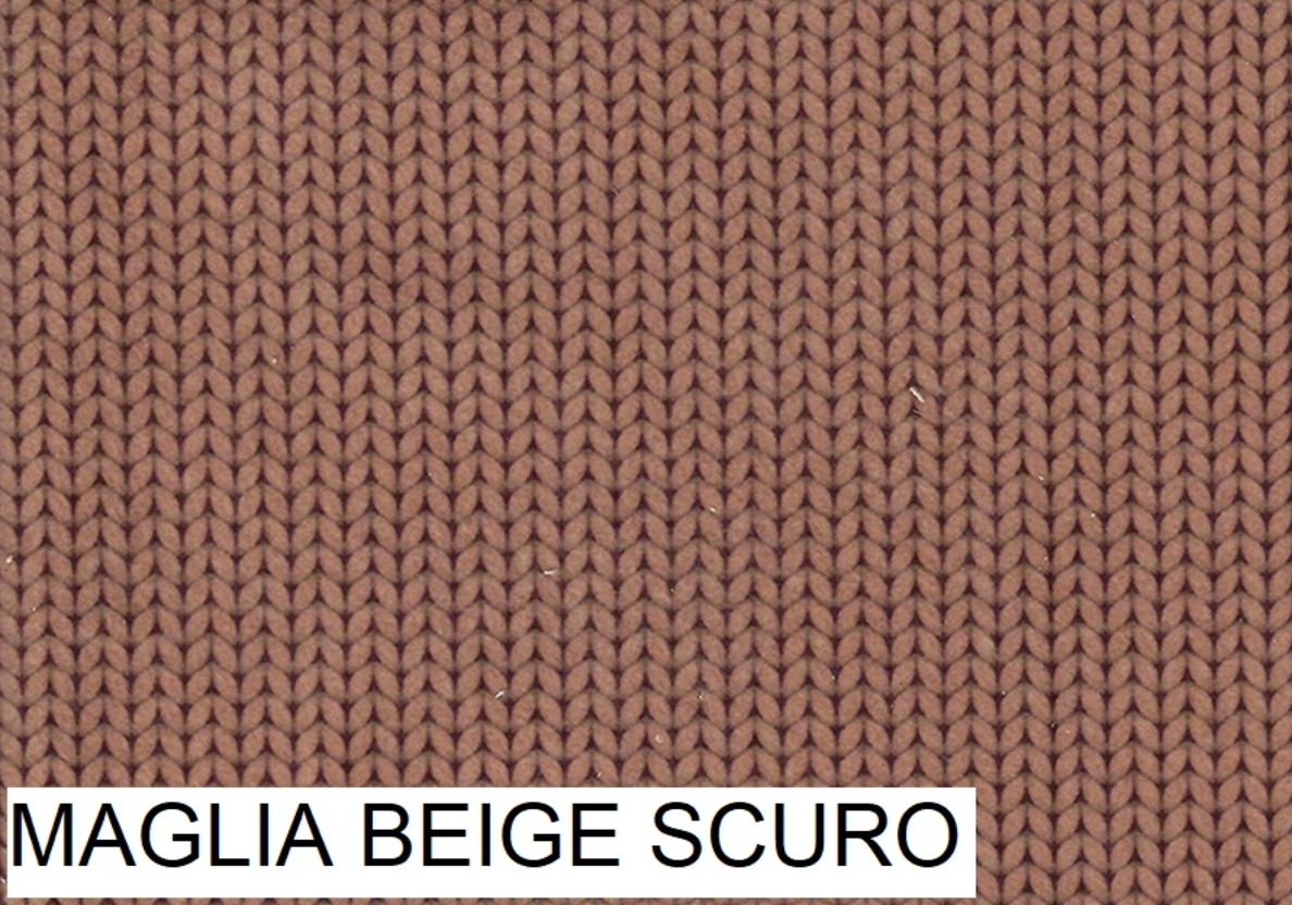 Pannolenci stampa Maglia -BEIGE SCURO - 50x45 cm