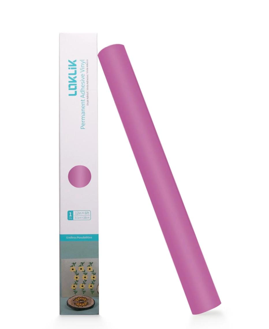 LOKLiK • Vinile permanente adesivo Matte Fucsia 30,5x180cm