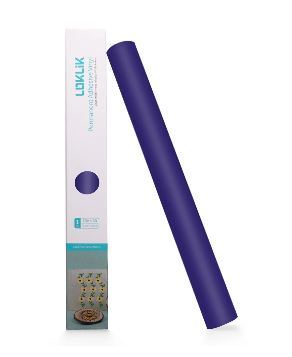 LOKLiK • Vinile permanente adesivo Matte Viola 30,5x180cm