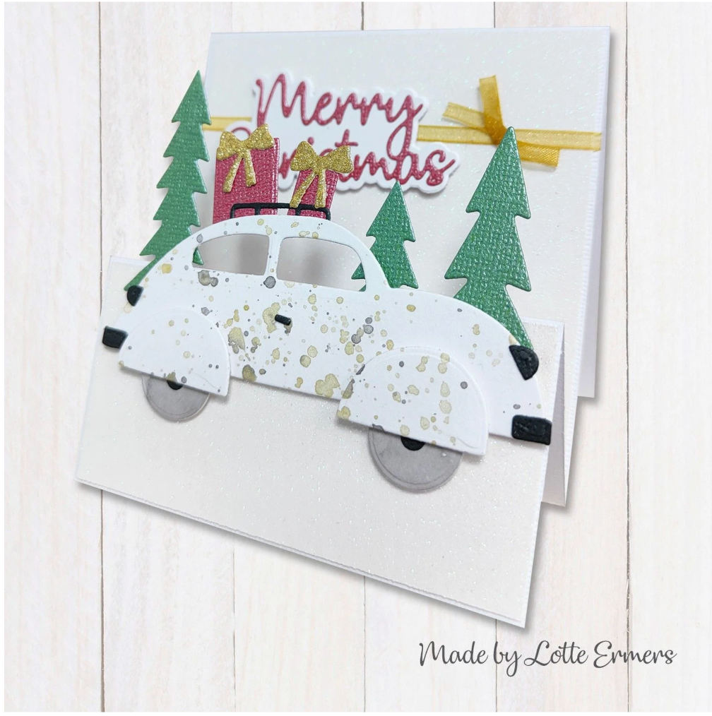 Nellie's Choice • Fustella metallica "Merry Christmas"