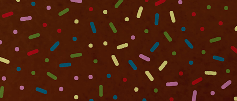 Pannolenci Glassa Cioccolato 50x40 cm