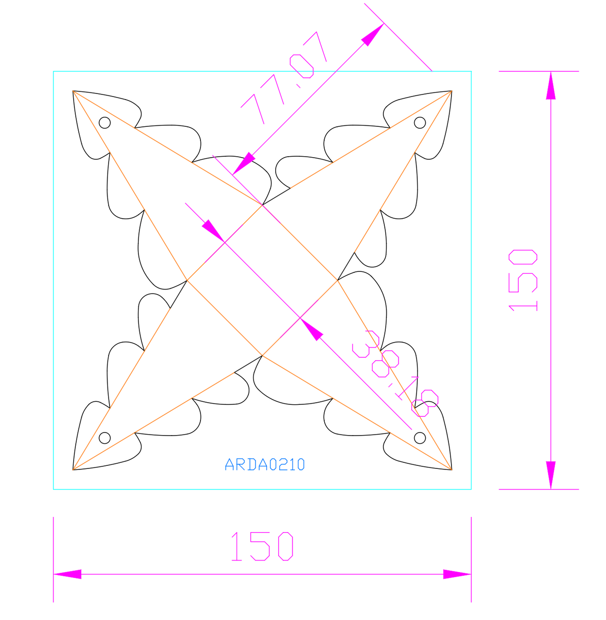 Fustella "scatola Albero" Baby