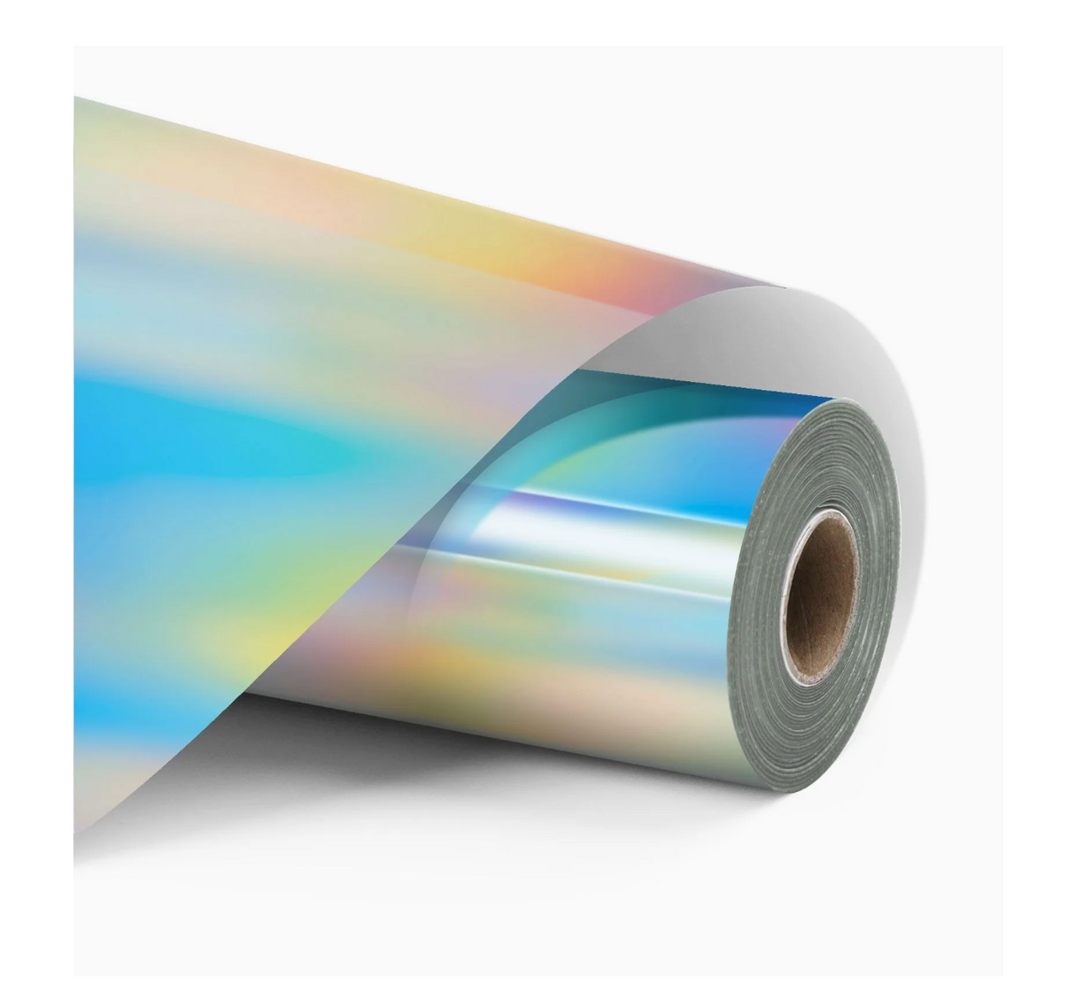 LOKLiK • Vinile Olografico Iridescente Argento 30,5x90cm