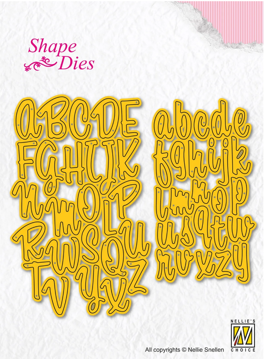 ALFABETO metallico Nellie's Choice •