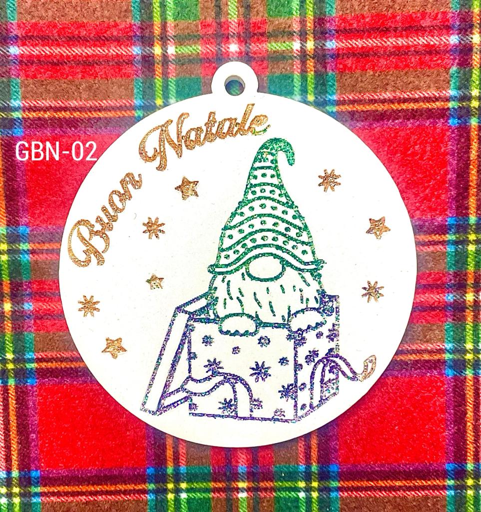 Tondo Gnomo Pacco Regalo