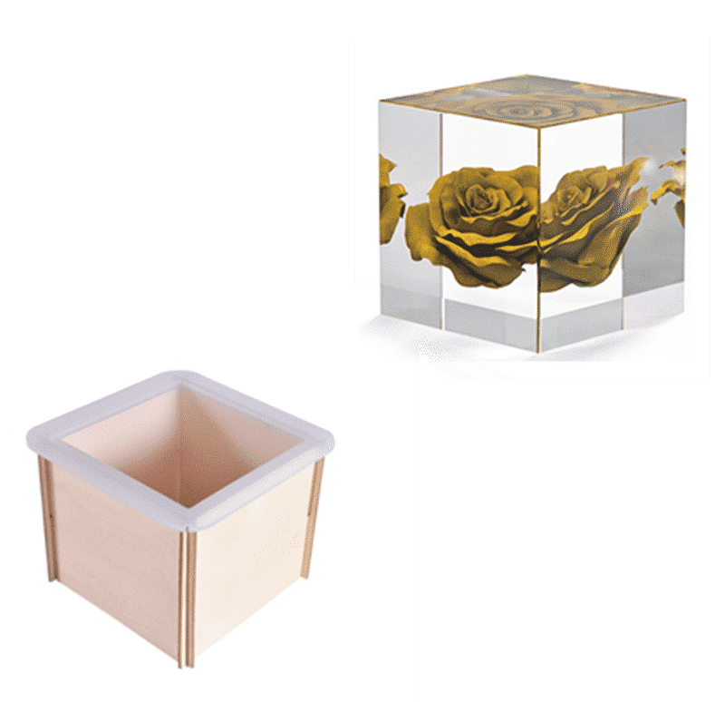 Cassaforma per creare cubi di Resina 8.5×8.5