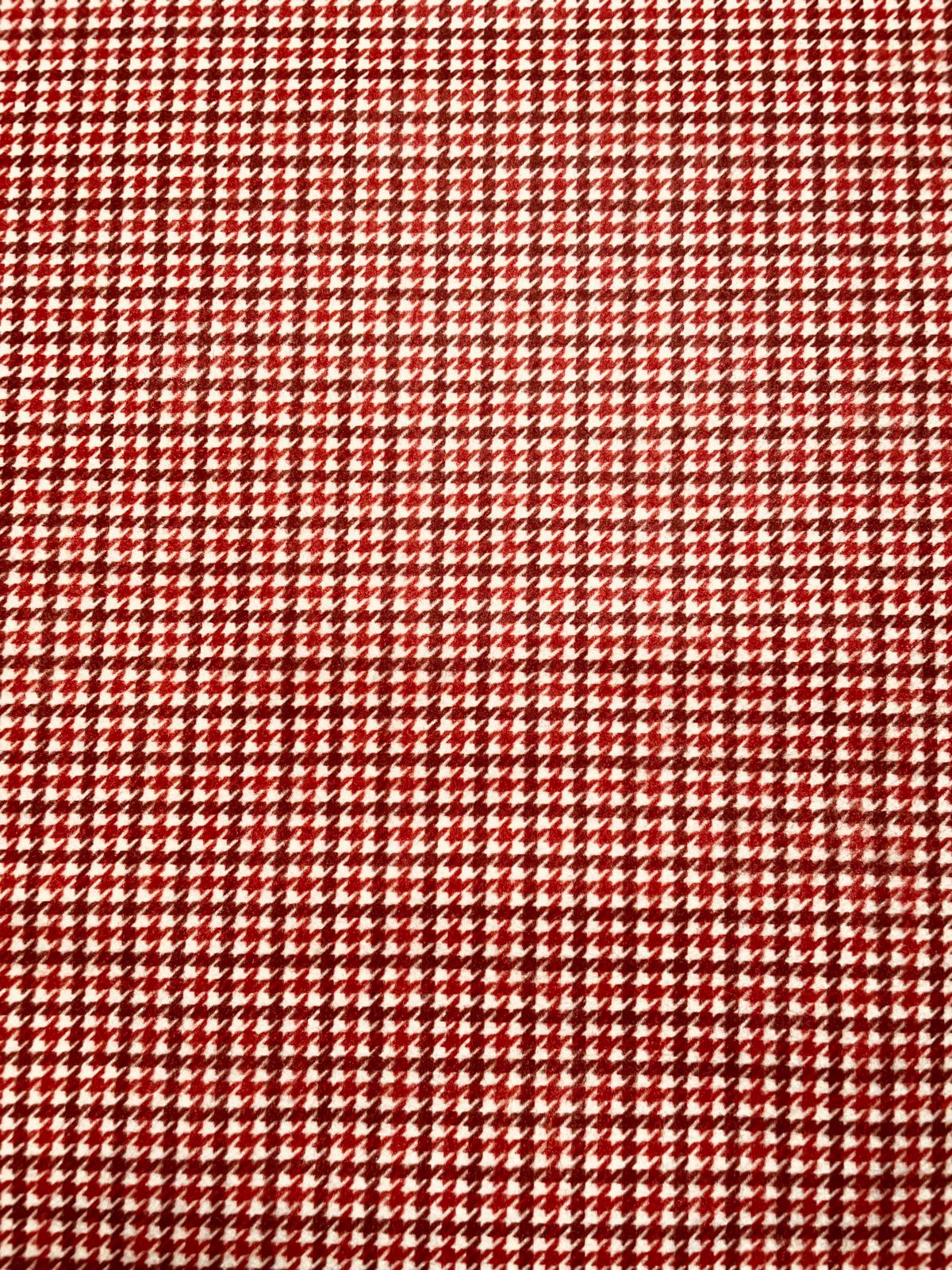 Pannolenci 50x40 cm Mini Pied De Poule - Bordeaux