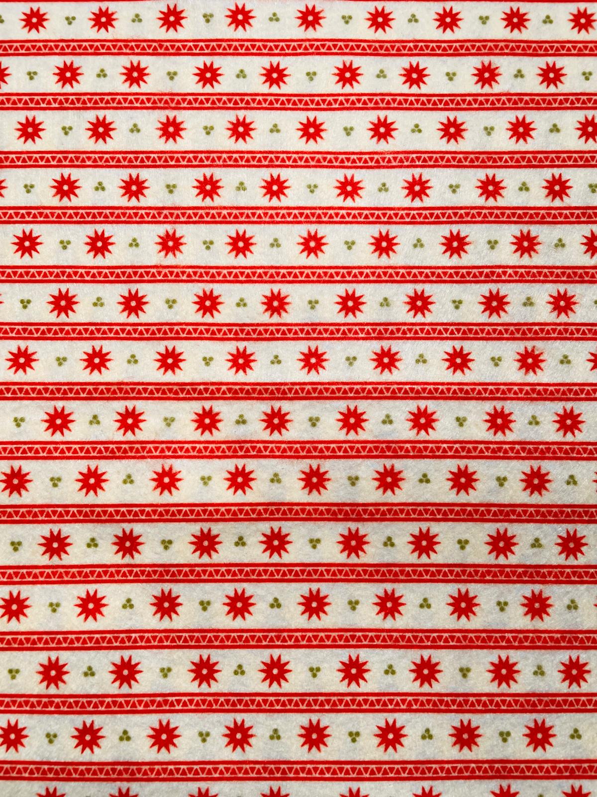 Pannolenci 50x40 cm Ricami e Neve Panna