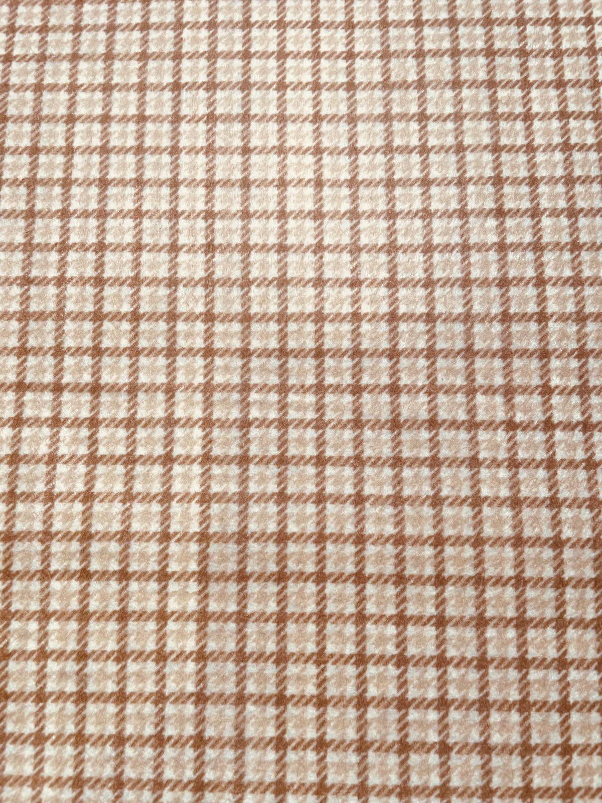 Pannolenci 50x40 cm Mini Pied De Poule - Beige