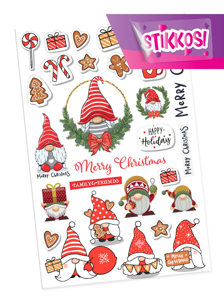 STIKKOSI SMALL • Gnomi Christmas