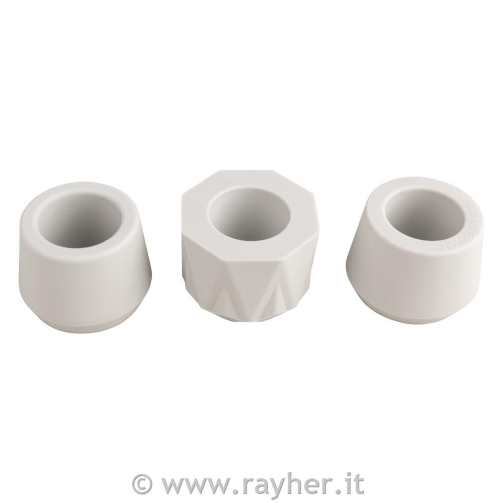 Stampo in silicone Mini Vasi 3 disegni diam.5xh.5 cm