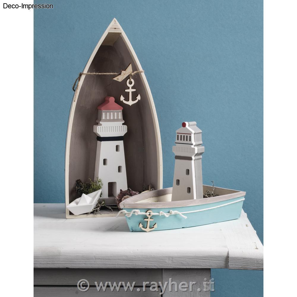 Set 3 Barche di legno