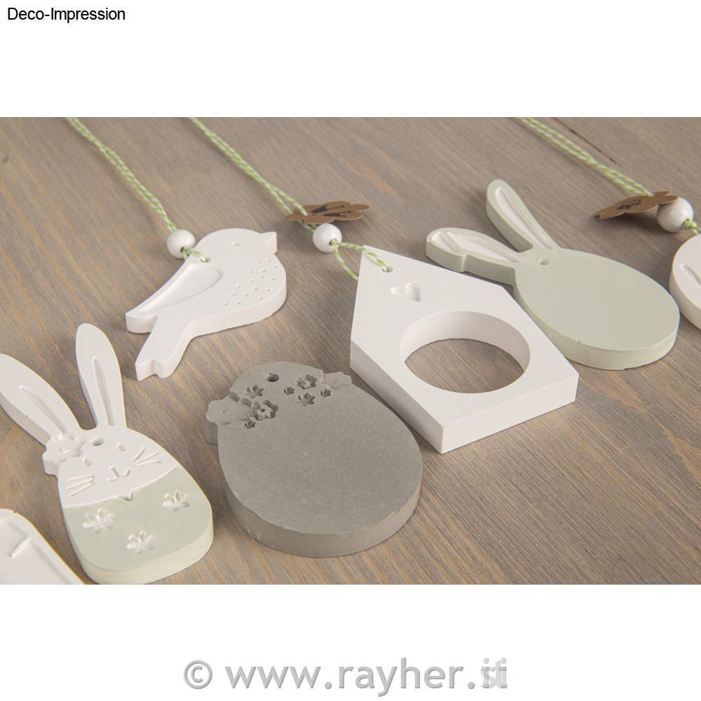 stampo in silicone "Happy Spring", 8 motivi