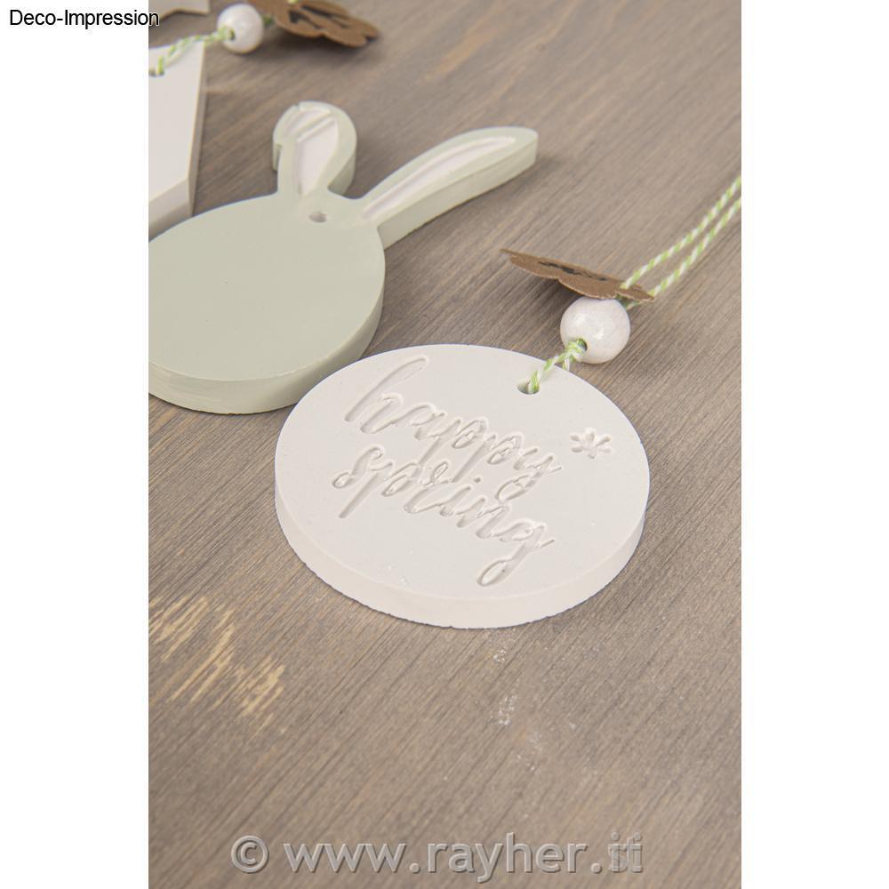 stampo in silicone "Happy Spring", 8 motivi