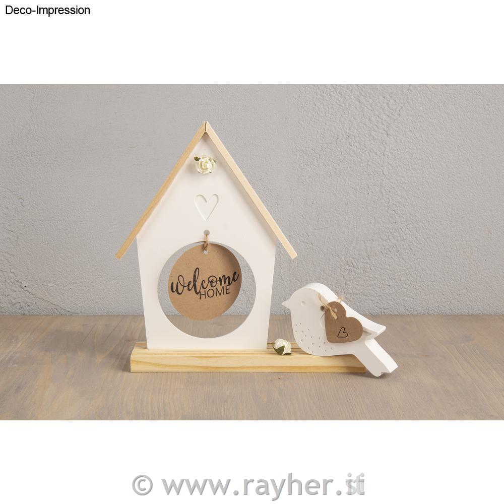 Stampo in silicone Casetta per uccellini+uccello