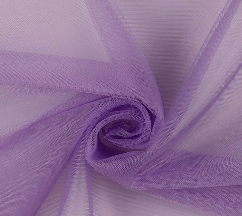 Tulle Sposa Mano Seta – lavanda