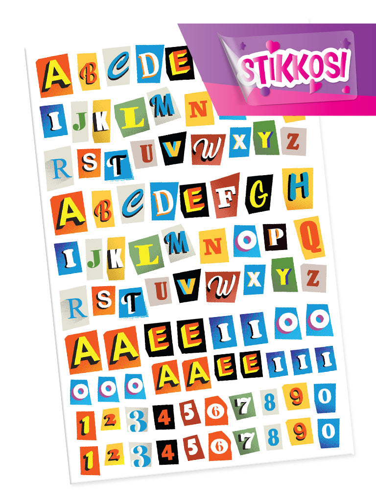 STIKKOSI SMALL • Lettere