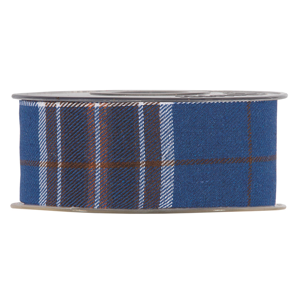 Nastro tessuto scozzese animato - BLU