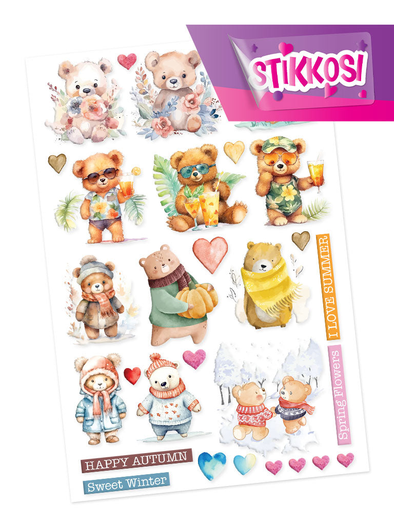 STIKKOSI SMALL • Orsetti 4 Stagioni