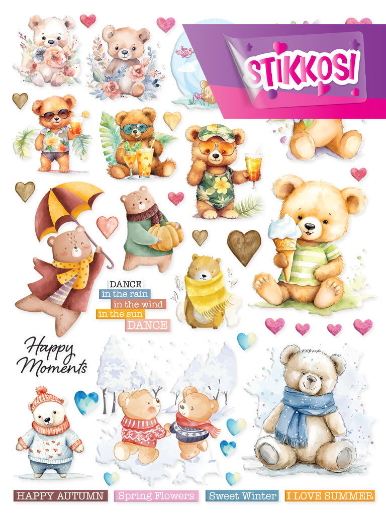 STIKKOSI XL • Orsetti 4 Stagioni