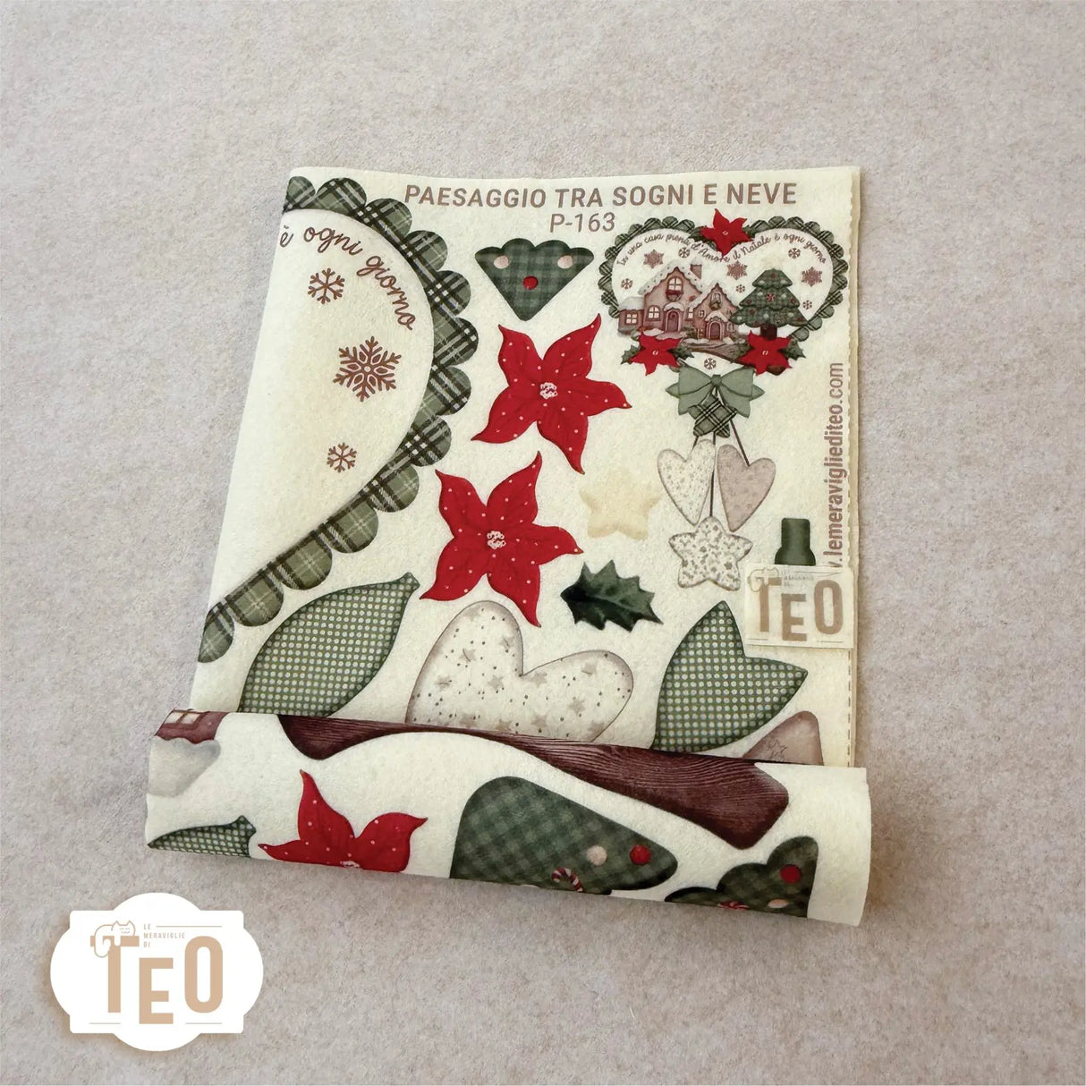 P-163 Paesaggio Tra Sogni e Neve