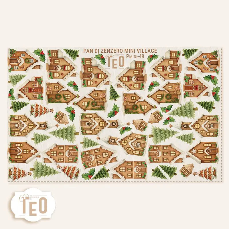 P-Midi-48 Pan Di Zenzero Mini Village