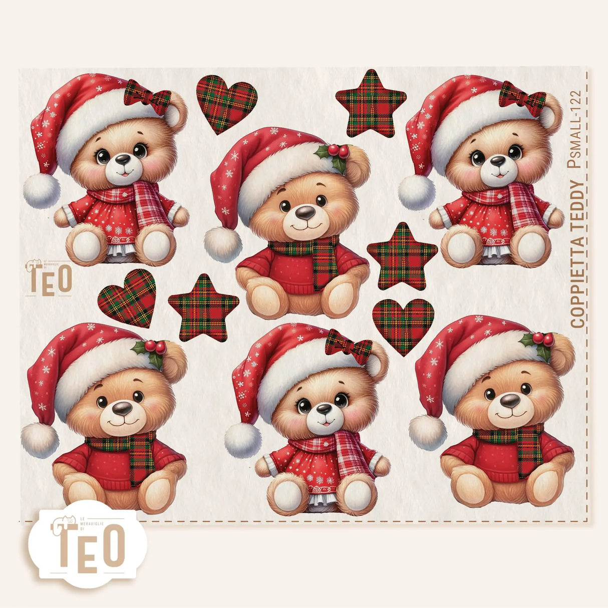 P-Small-122 Coppietta Teddy