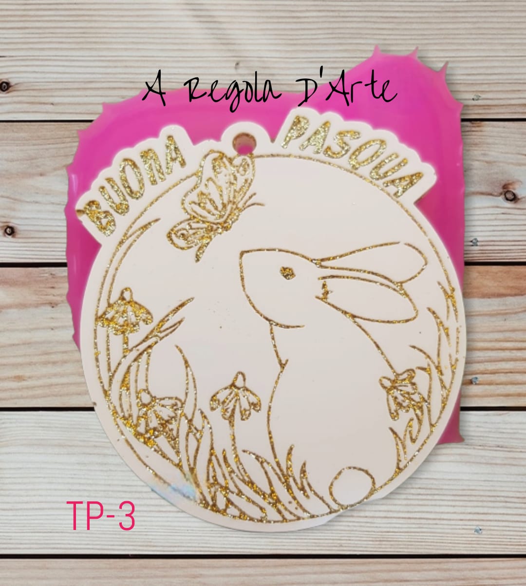 Coniglietto con farfalla