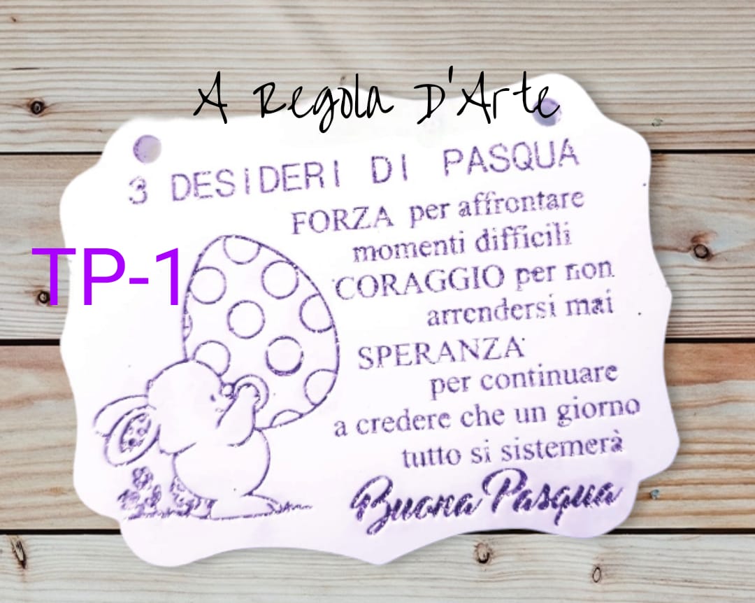 Targa 3 Desideri di Pasqua